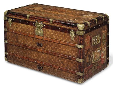 louis vuitton monogram canvas antique trunk|monogram canvas pic trunk.